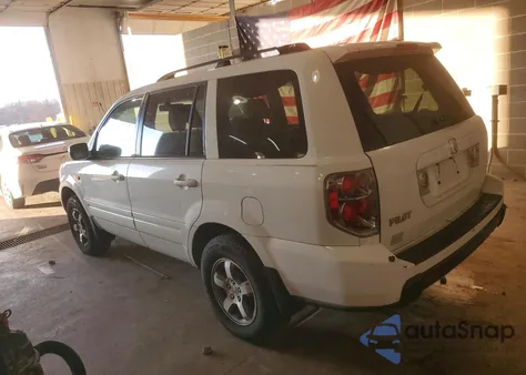 2007 Honda Pilot Exl из США, поврежденный, VIN 5FNYF28567B017930